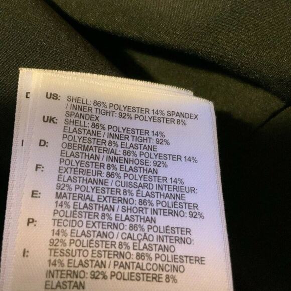 Adidas Climalite Skirt Skort Womens Size Large Pleated Stretch Inner Layer Short - Picture 10 of 10